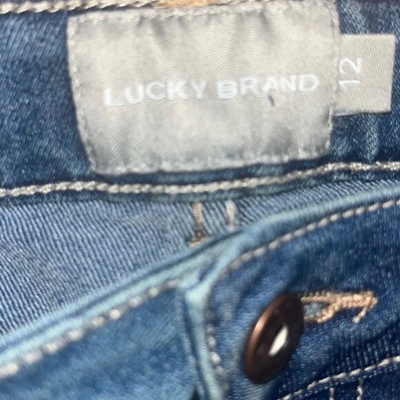 Lucky Brand Zoe Skinny Stretch Jeans Girls Size 12 New Basic Simple Girly Kids - Picture 4 of 9
